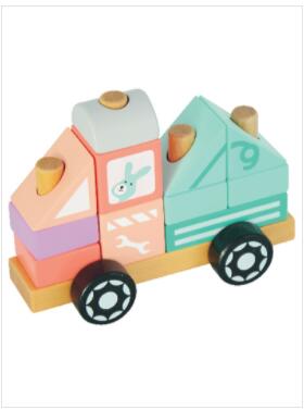 Colorful HJD93174A Traffic Baby training Eco-friendly  Creative Design Wooden Toy for kids